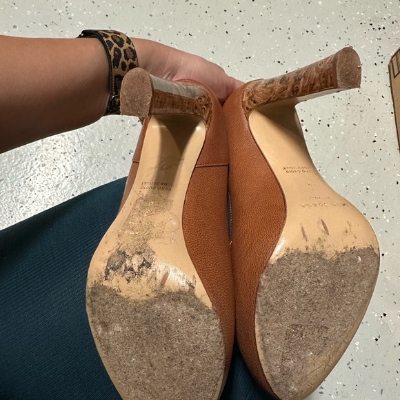 Kate Spade Brown Leather Heels - Picture 3 of 5